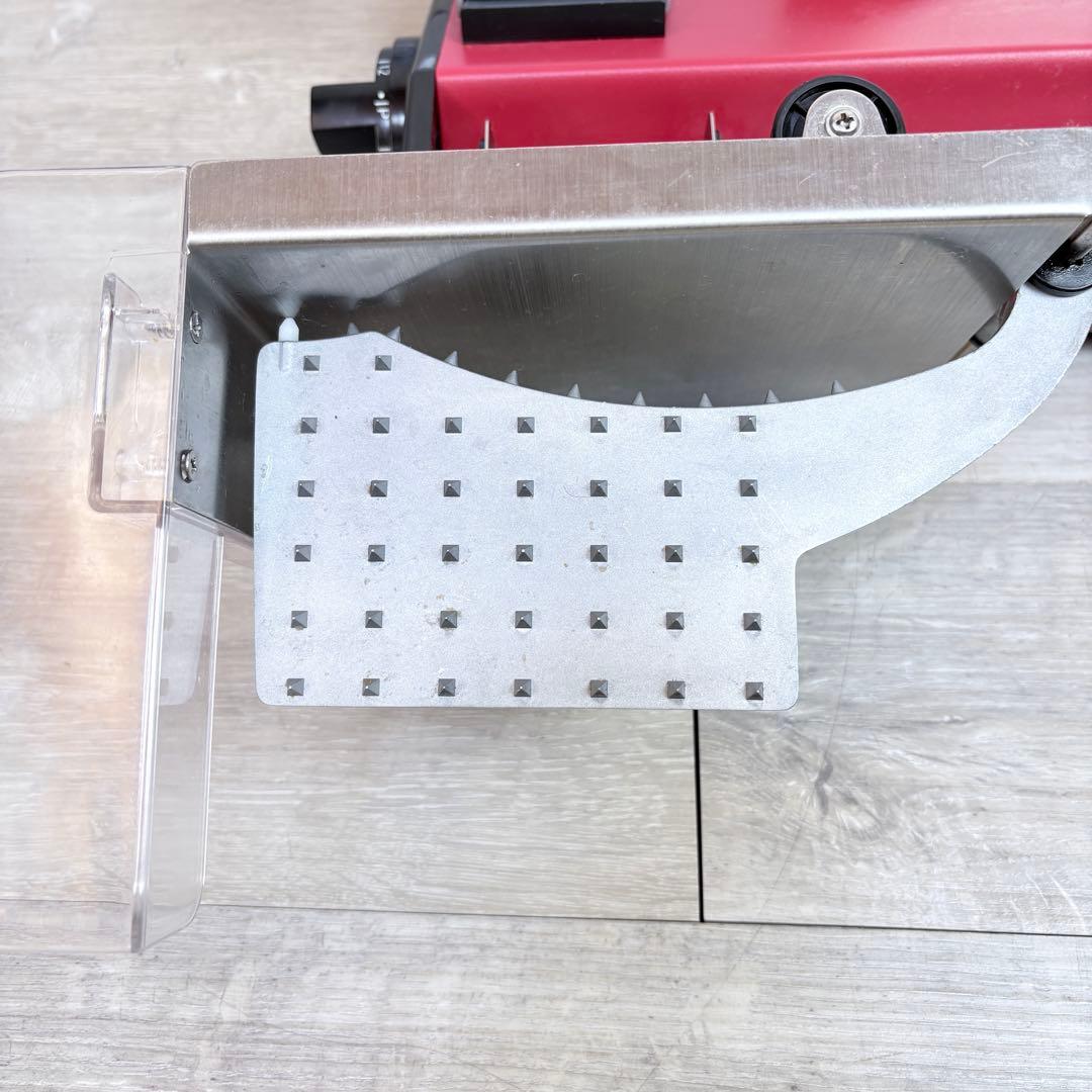 【送料無料】MINATO WORKS 家庭用フードスライサー　レッド