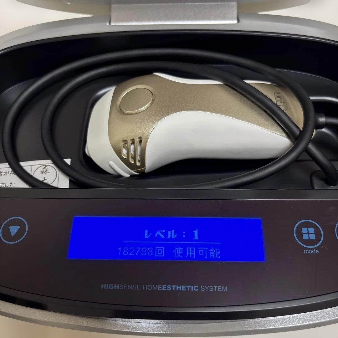 ☆脱毛ヘッド４種☆　ケノン脱毛器 ゴールド Ver.6.2 本体と説明書付き