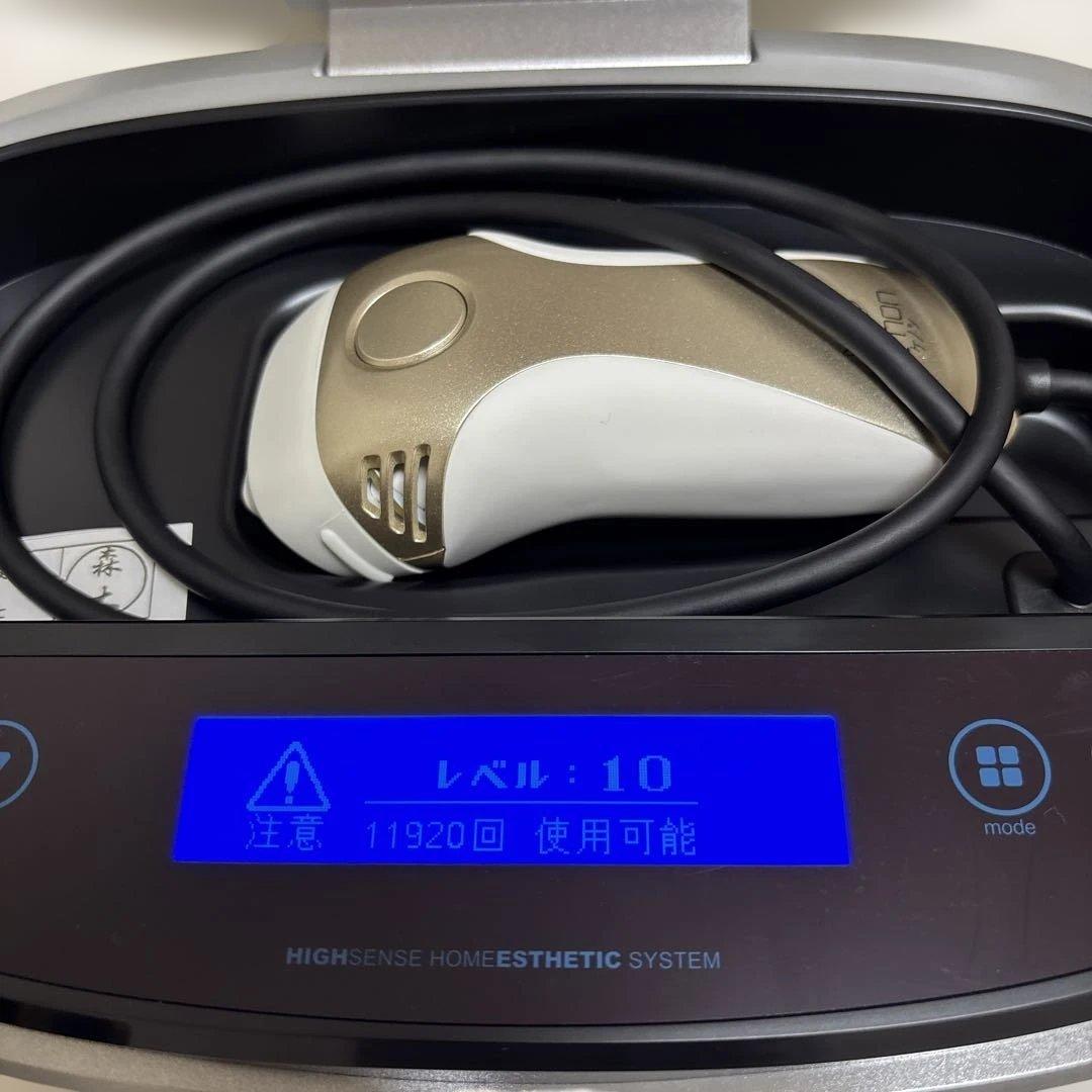 ☆脱毛ヘッド４種☆　ケノン脱毛器 ゴールド Ver.6.2 本体と説明書付き