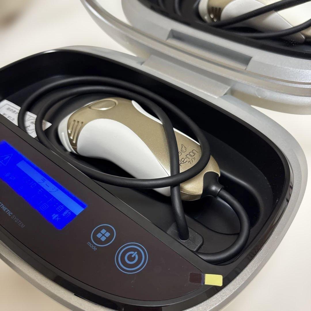 ☆脱毛ヘッド４種☆　ケノン脱毛器 ゴールド Ver.6.2 本体と説明書付き