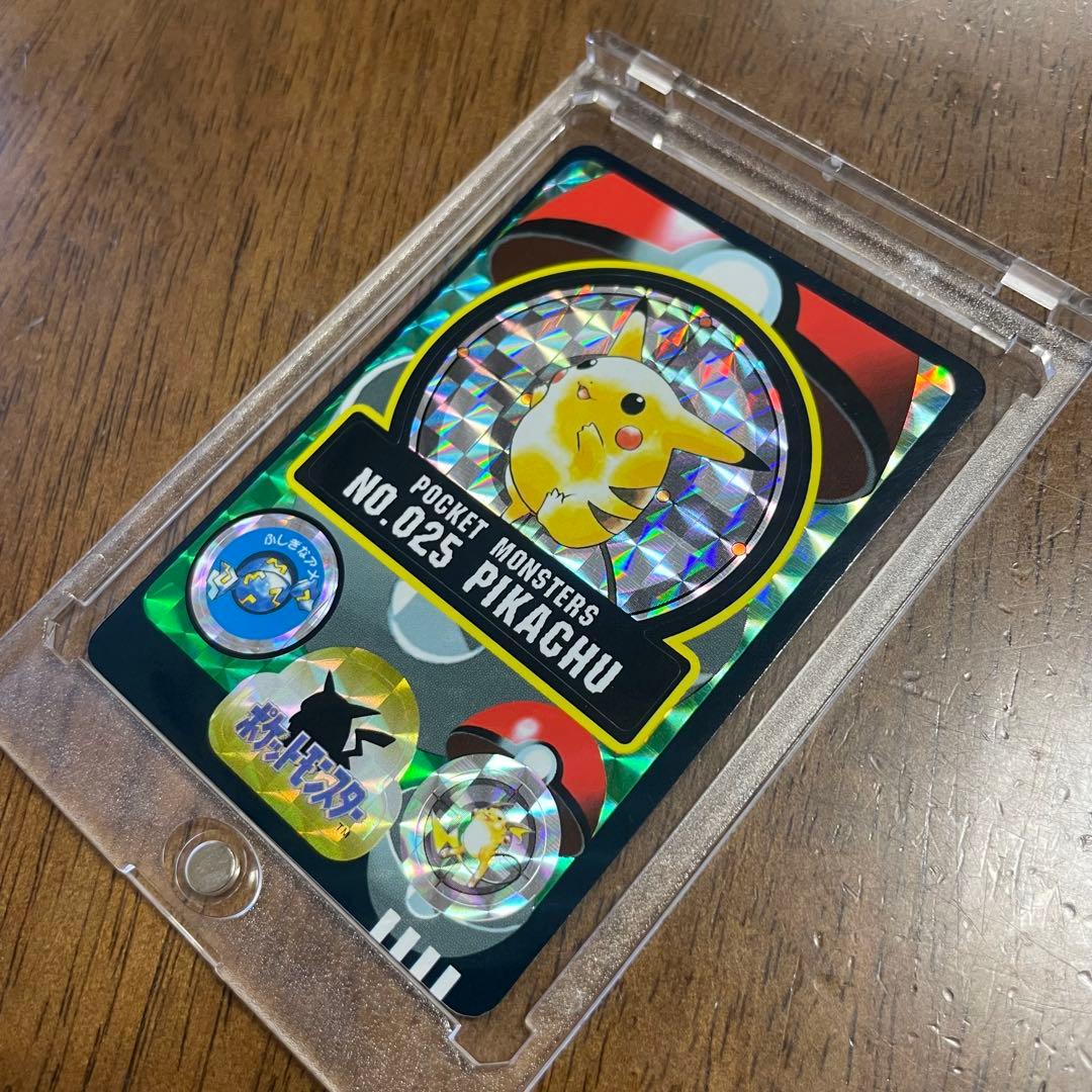 【希少極美品】1997年　ピカチュウ シールダス プリズムシール 平成レトロ