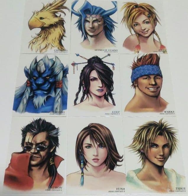 ファイナルファンタジーX アートミュージアム　4thエディション　99枚セット