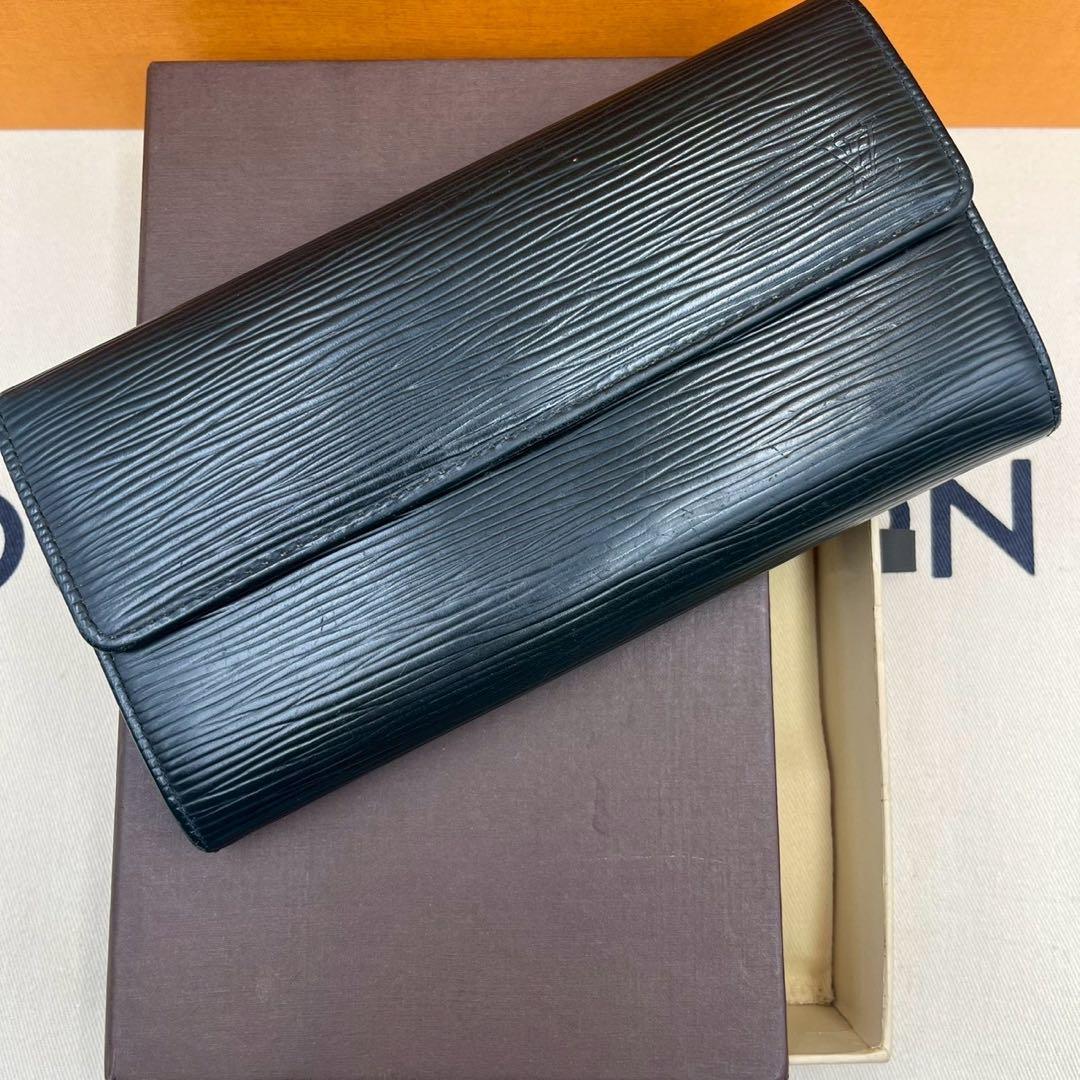 【極美品】ルイヴィトン エピ ポルトフォイユ・サラ 箱・保存袋付き♪