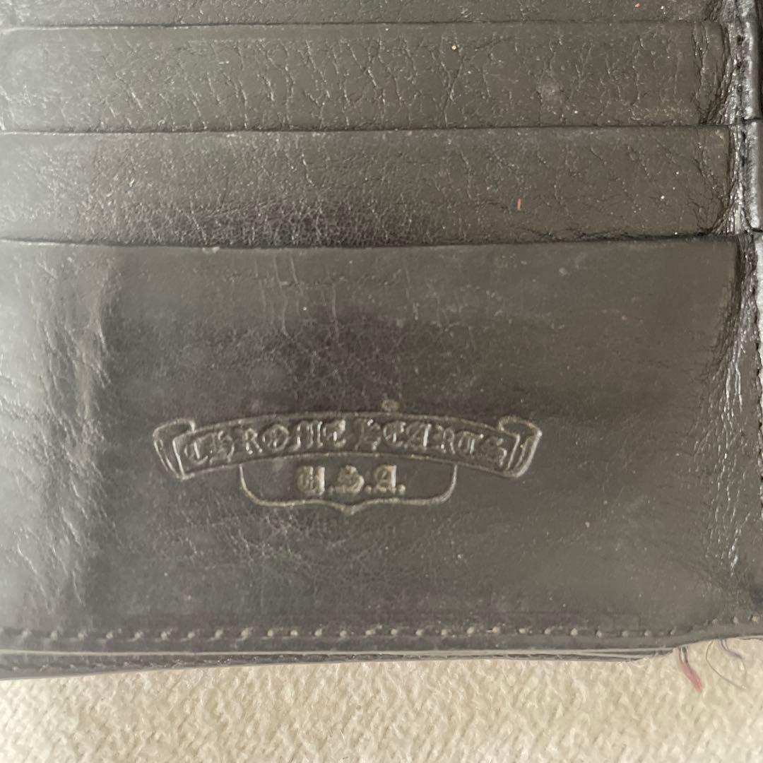 クロムハーツ　長財布　三つ折り