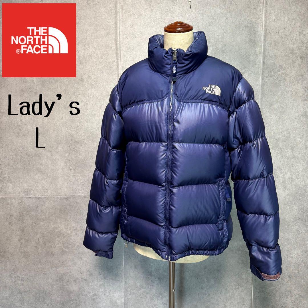 ノースフェイス ヌプシ ダウンジャケット レディース L