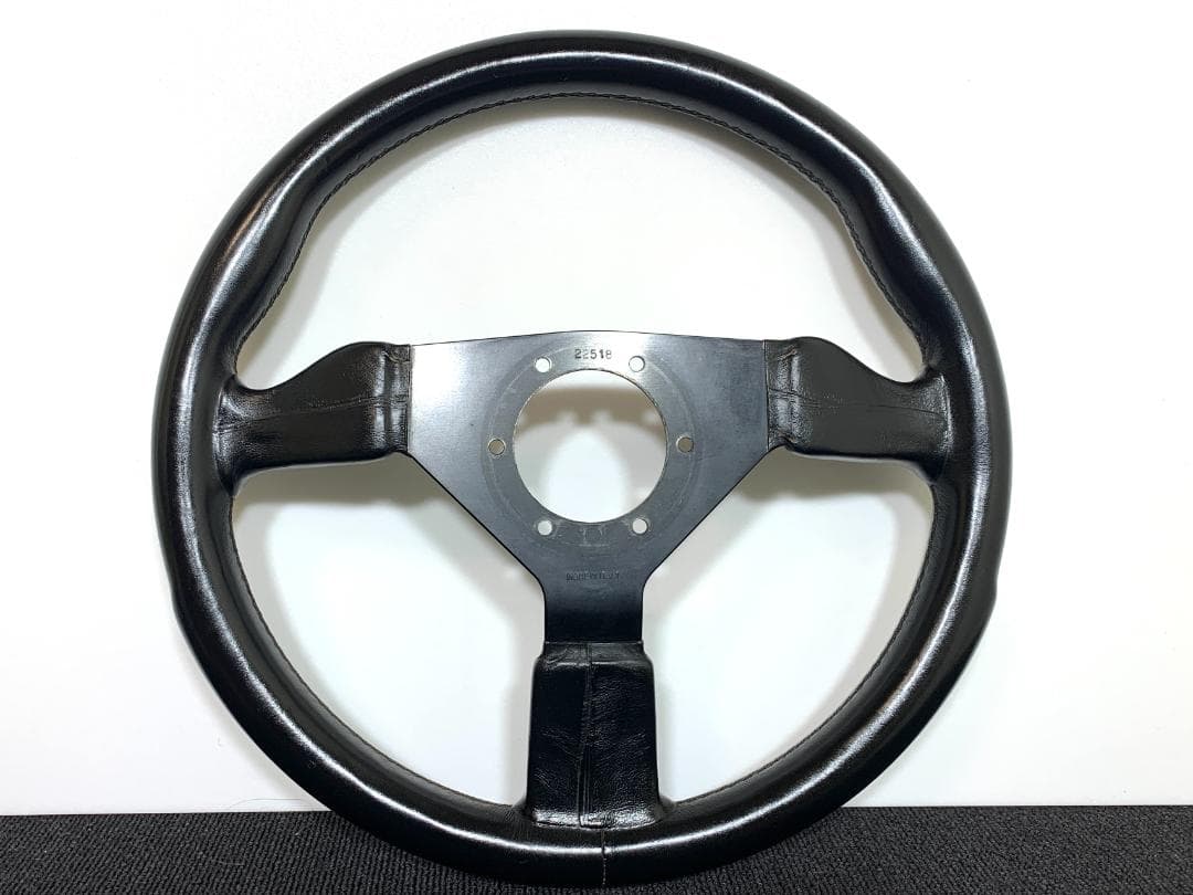 パーソナル グリンタ ステアリング 35Φ ブラック レザー 美品 希少
