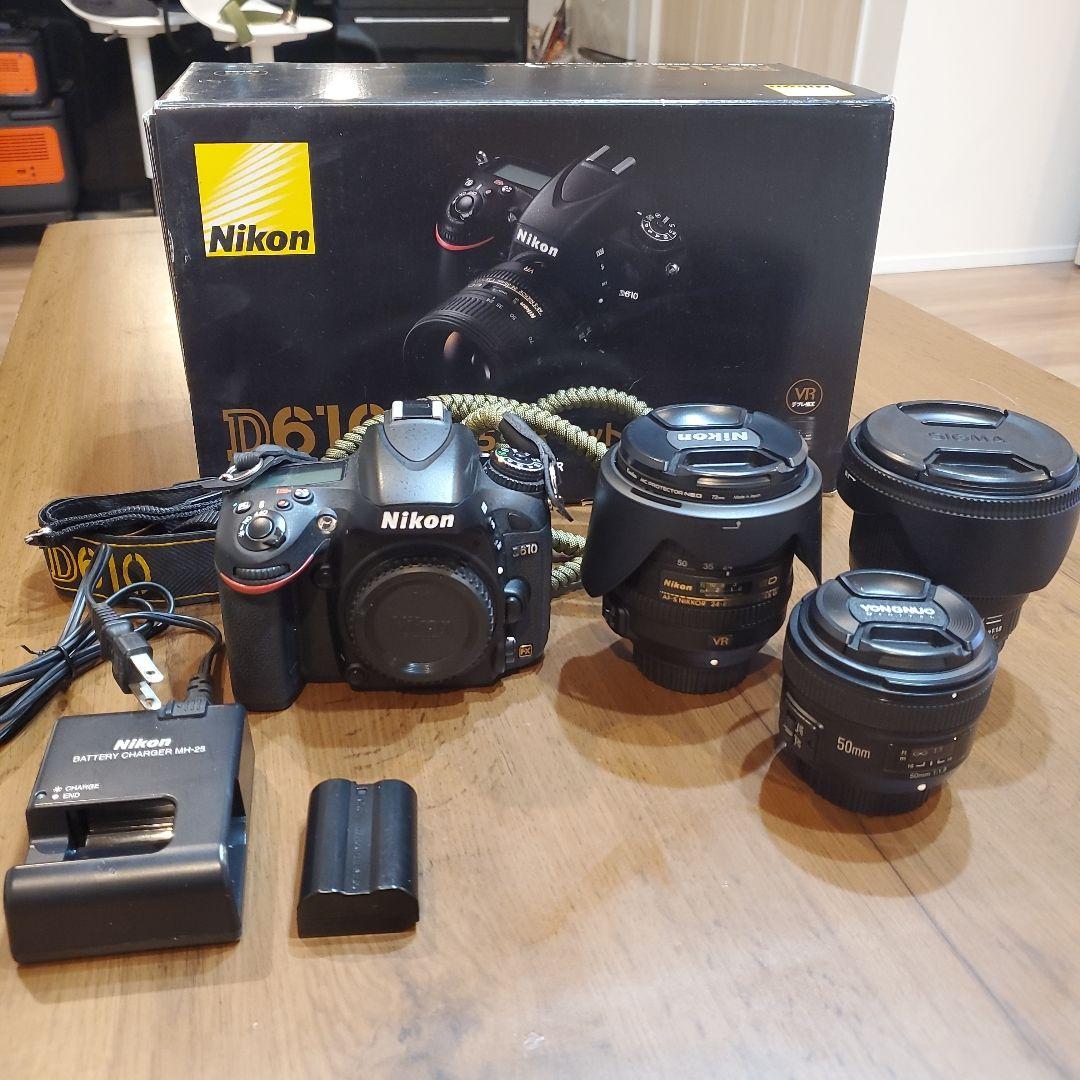 Nikon D610 デジタル一眼レフカメラ シャッター数 4331回