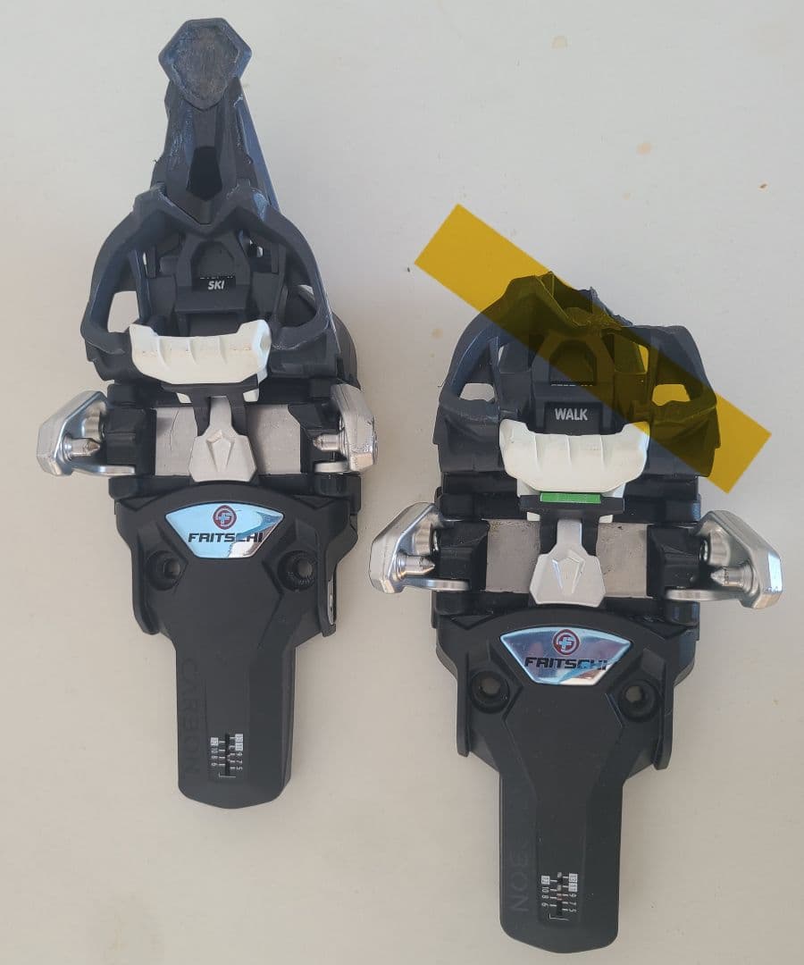 山*助様 Fritschi フリッチテクトン12 カーボン_片方使用可_予備用購