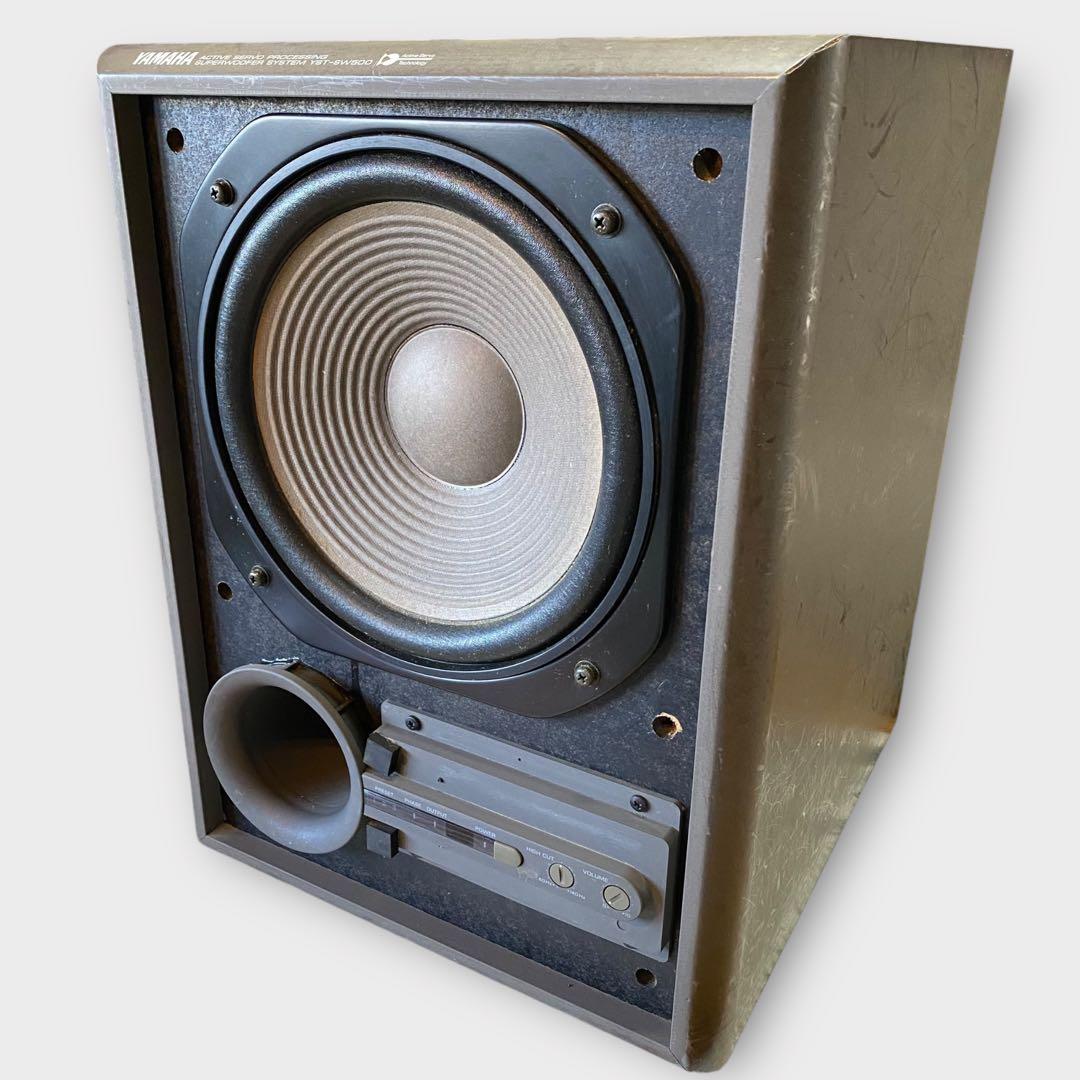 【動作確認品】YAMAHA YST-SW500 サブウーファー　リモコン付き