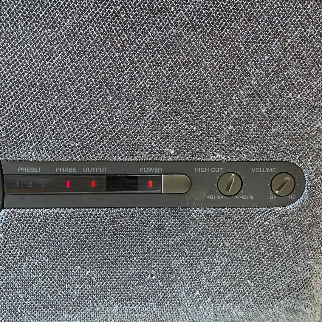 【動作確認品】YAMAHA YST-SW500 サブウーファー　リモコン付き