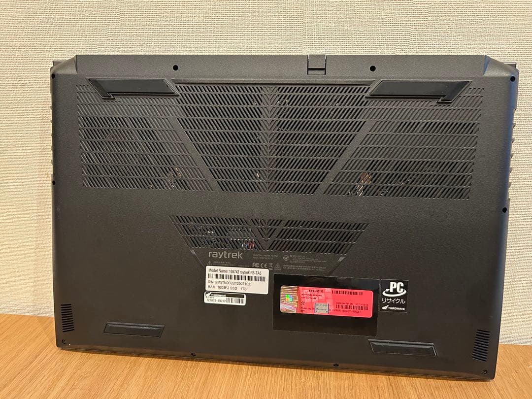 その他ノートPC本体 raytreck R5-TA6 32GB