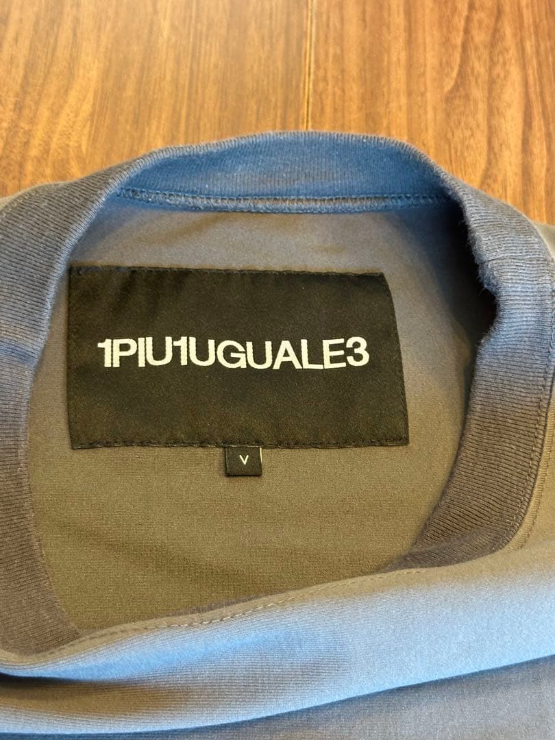 1PIU1UGUALE3ウノピュウ　メンズ トレーナー V （L）