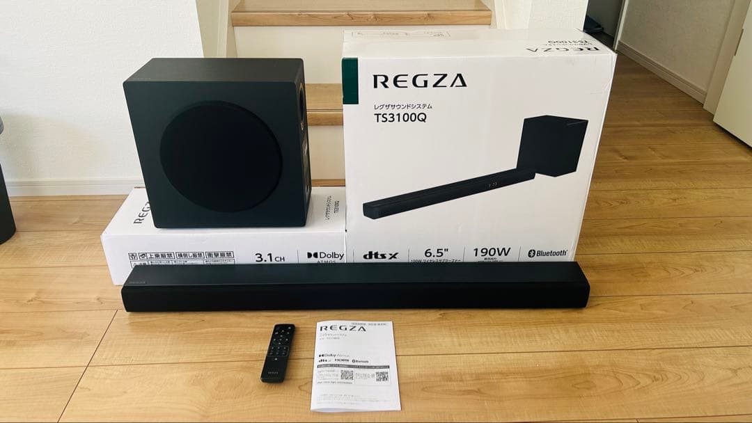 【新品】REGZAサウンドバー【TS3100Q】