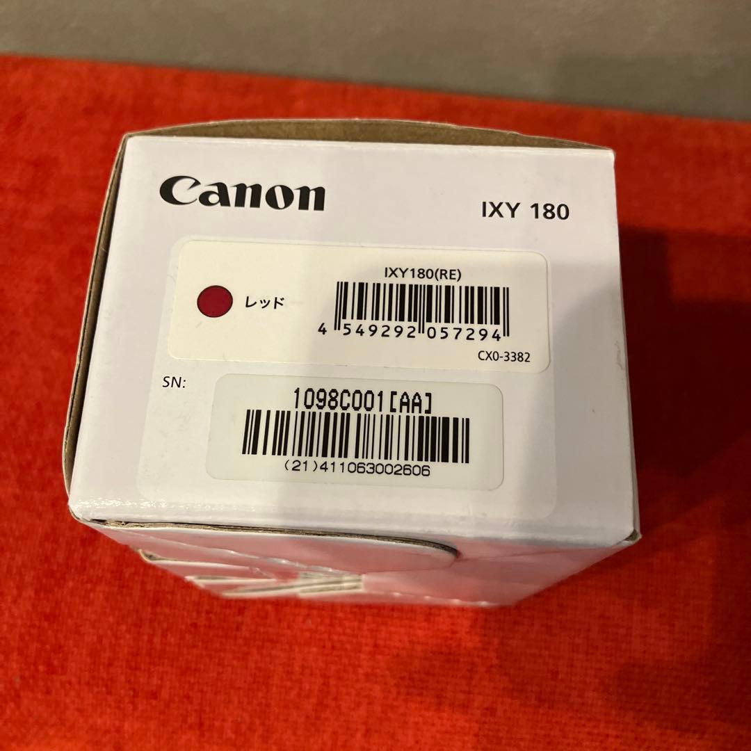 C*a様 Canon IXY 180 レッド 動作確認済み