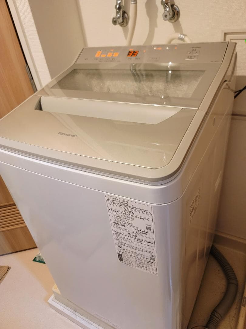 【値下げ】Panasonic NA-FA8H1 8KG 2022年製 美品