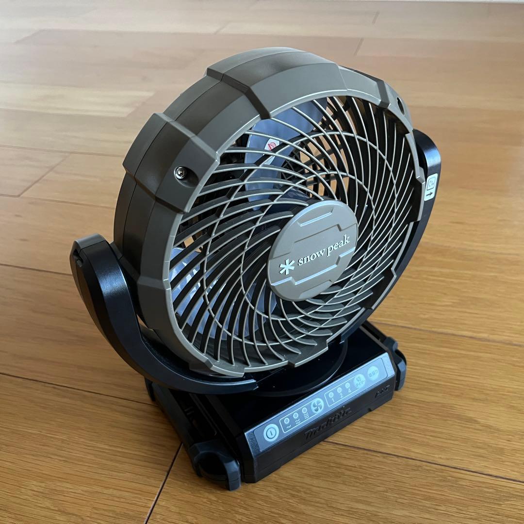  Peak フィールドファン マキタ純正バッテリー&充電器セット