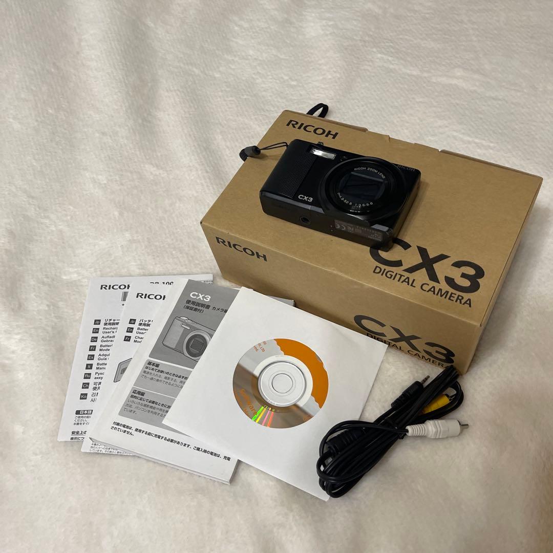 RICOH CX3 デジタルカメラ 本体