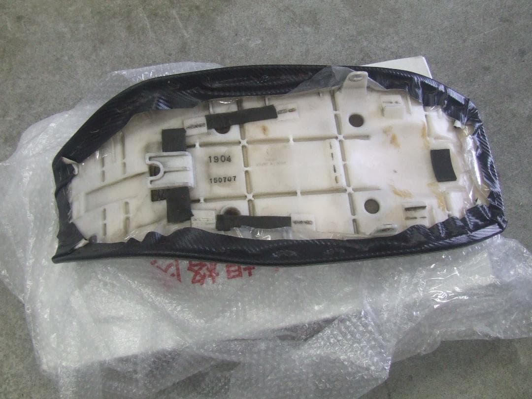 カーボンファイバー 風 バイク シート カワサキ スーパー シェルパKL250G