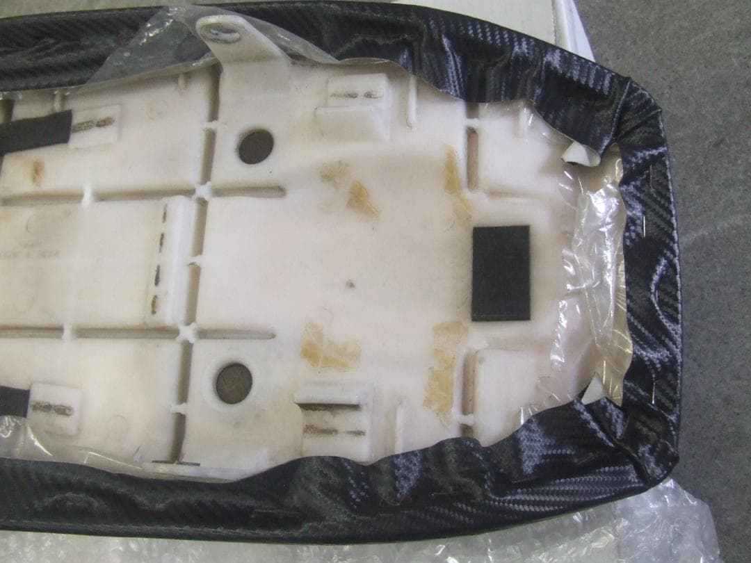 カーボンファイバー 風 バイク シート カワサキ スーパー シェルパKL250G