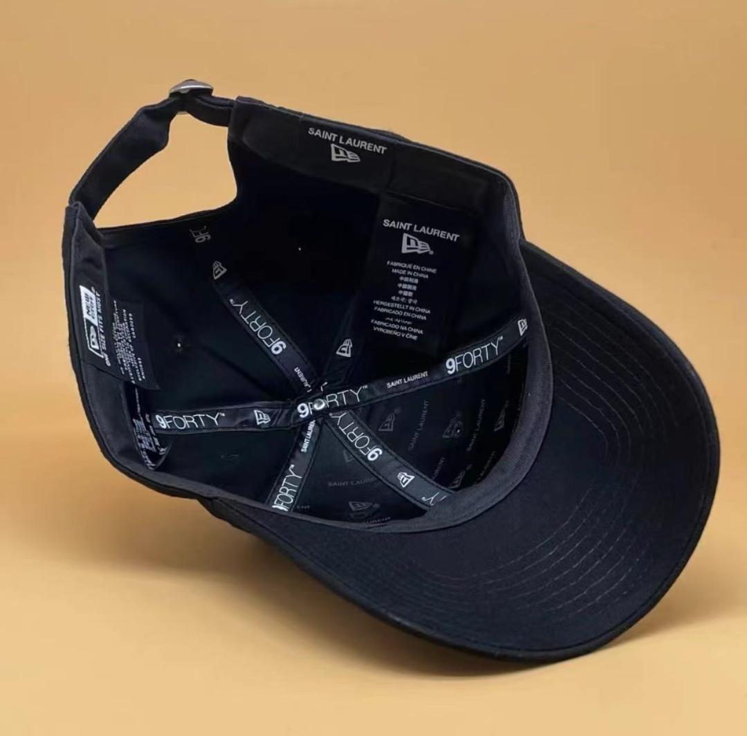 Saint Laurent 9FORTY ブラック キャップ