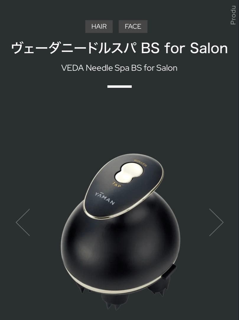 ヤーマン　ヴェーダニードルスパ　BS for Salon