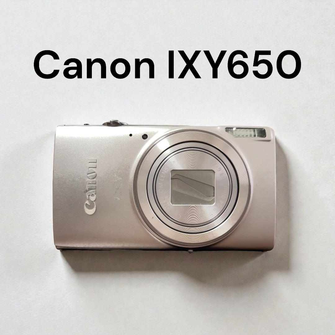 【美品 動作品】Canon IXY650 バッテリー ストラップ 付き