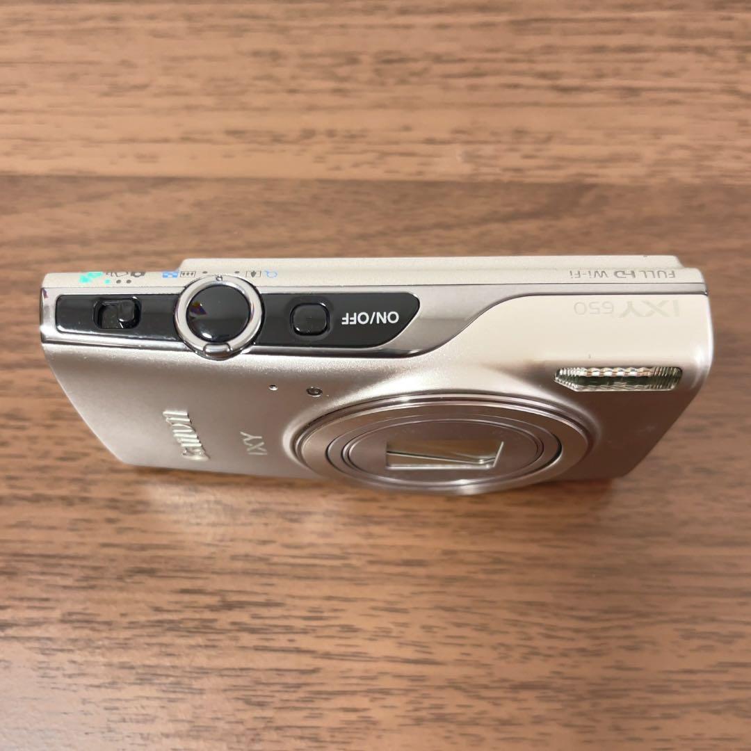 【美品 動作品】Canon IXY650 バッテリー ストラップ 付き