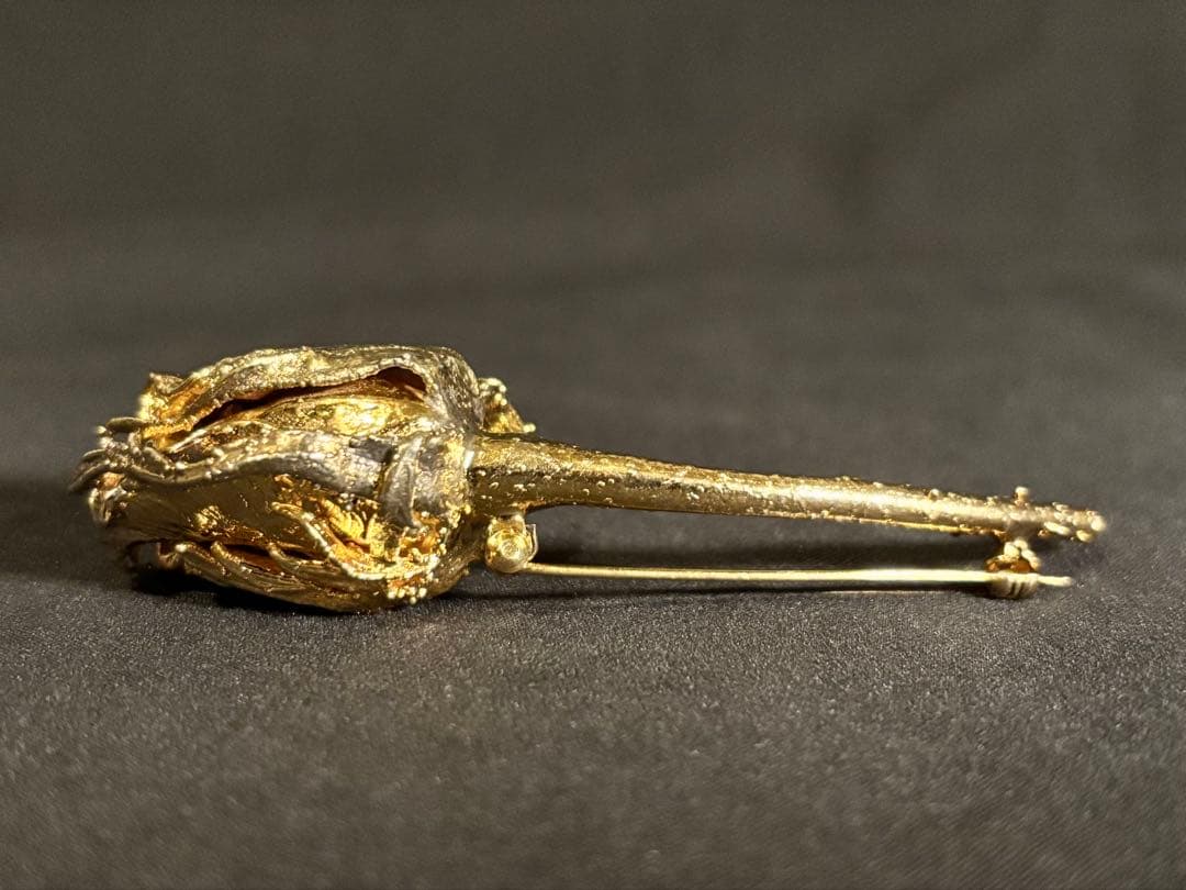 ヴィンテージデンマーク 925シルバー FLORA DANICA ブローチ