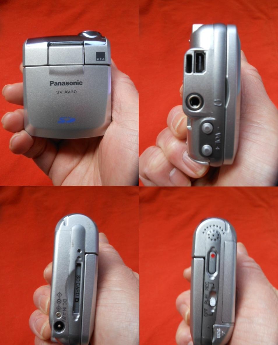 値下げPanasonicパナソニックD-Snap35＆30◆超小型動画カメラ２台