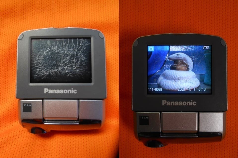 値下げPanasonicパナソニックD-Snap35＆30◆超小型動画カメラ２台