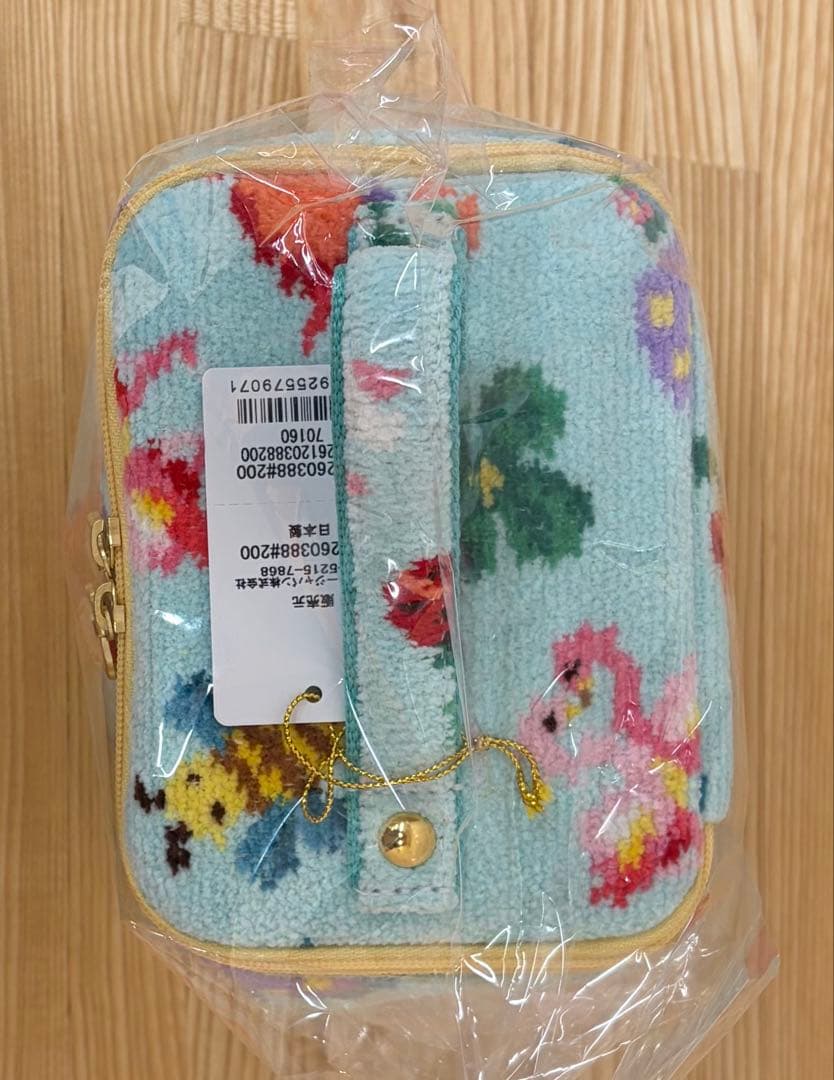 【新品未使用】フェイラー神崎恵コラボ バニティーポーチ