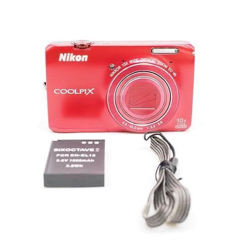 Nikon COOLPIX S6300 レッド クールピクス コンデジ デジカメ