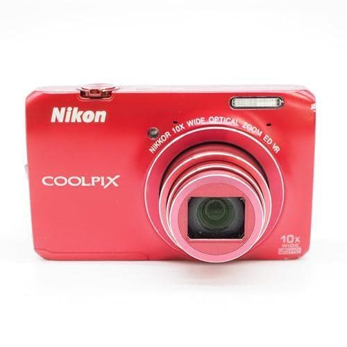 Nikon COOLPIX S6300 レッド クールピクス コンデジ デジカメ