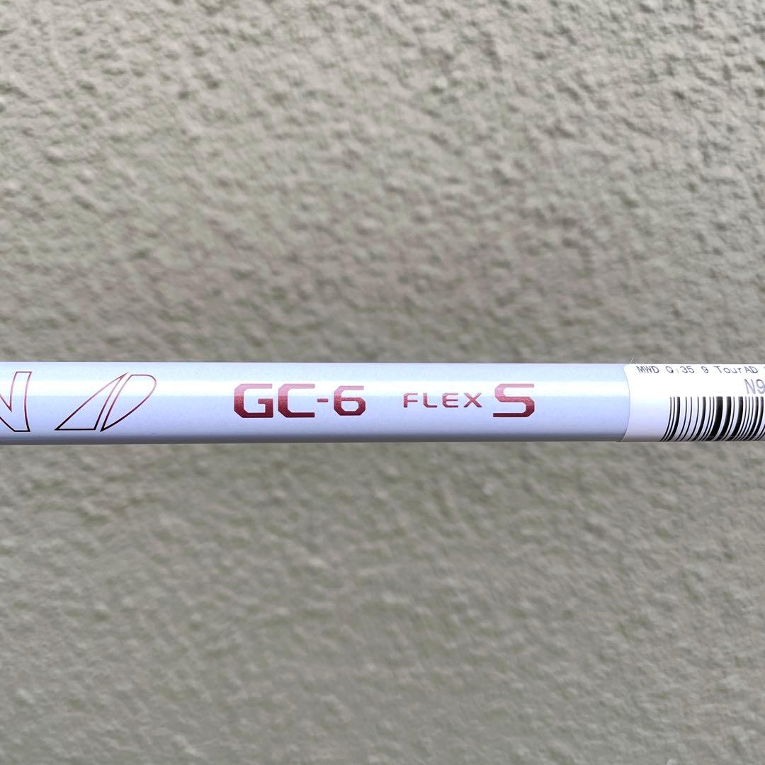 新品 ツアーAD GC 6S 60S テーラーメイド 中調子 カスタム