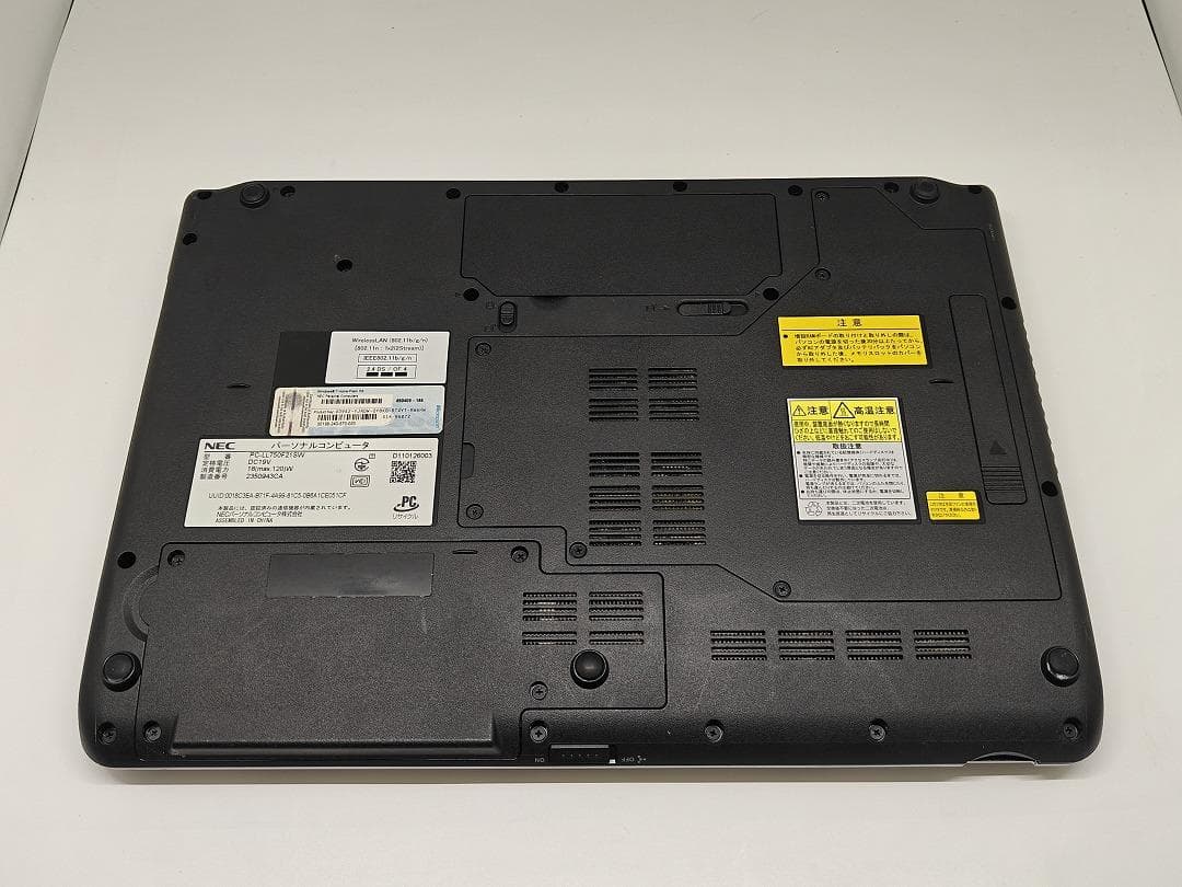 【NEC】爆速Corei7/新品SSD128GB ノートパソコン 8GB B4