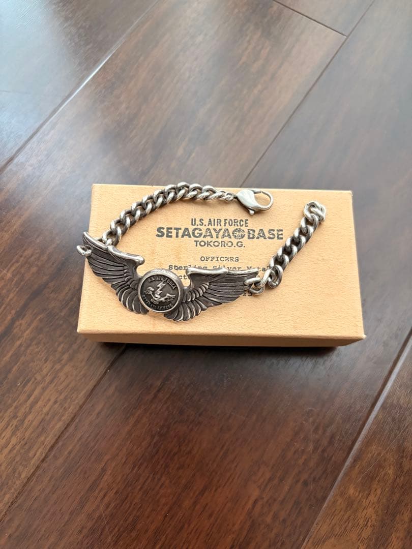 S.E.A.F. スターリングシルバー・ウイングブレスレット