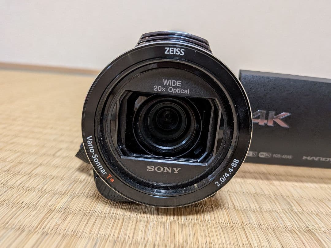 SONY FDR-AX45 4Kビデオカメラ 本体