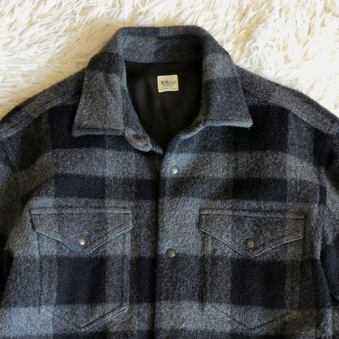 ロンハーマン RHC チェックCPO ジャケット Ｌ シャツジャケット