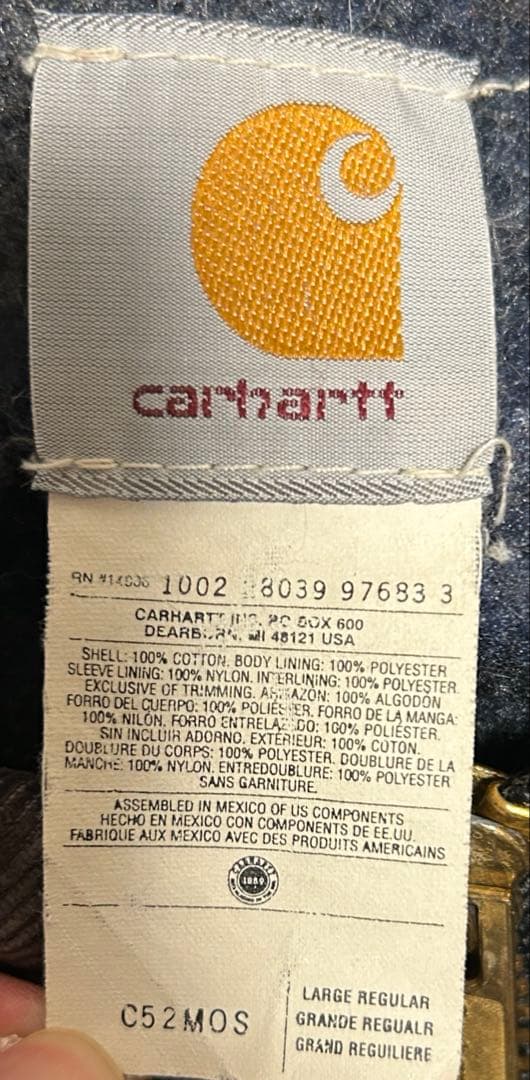 人気のMOSカラー　Carhartt カーハート　Made in USA
