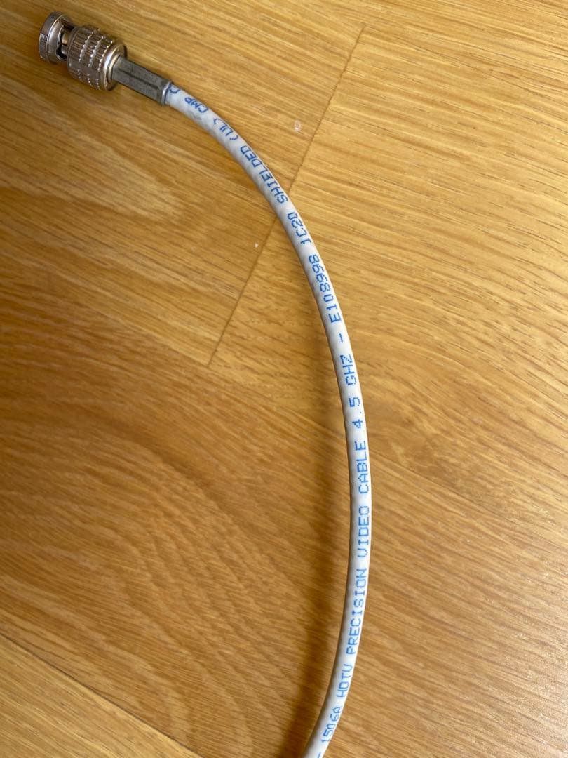 BNCケーブル　BELDEN良音質