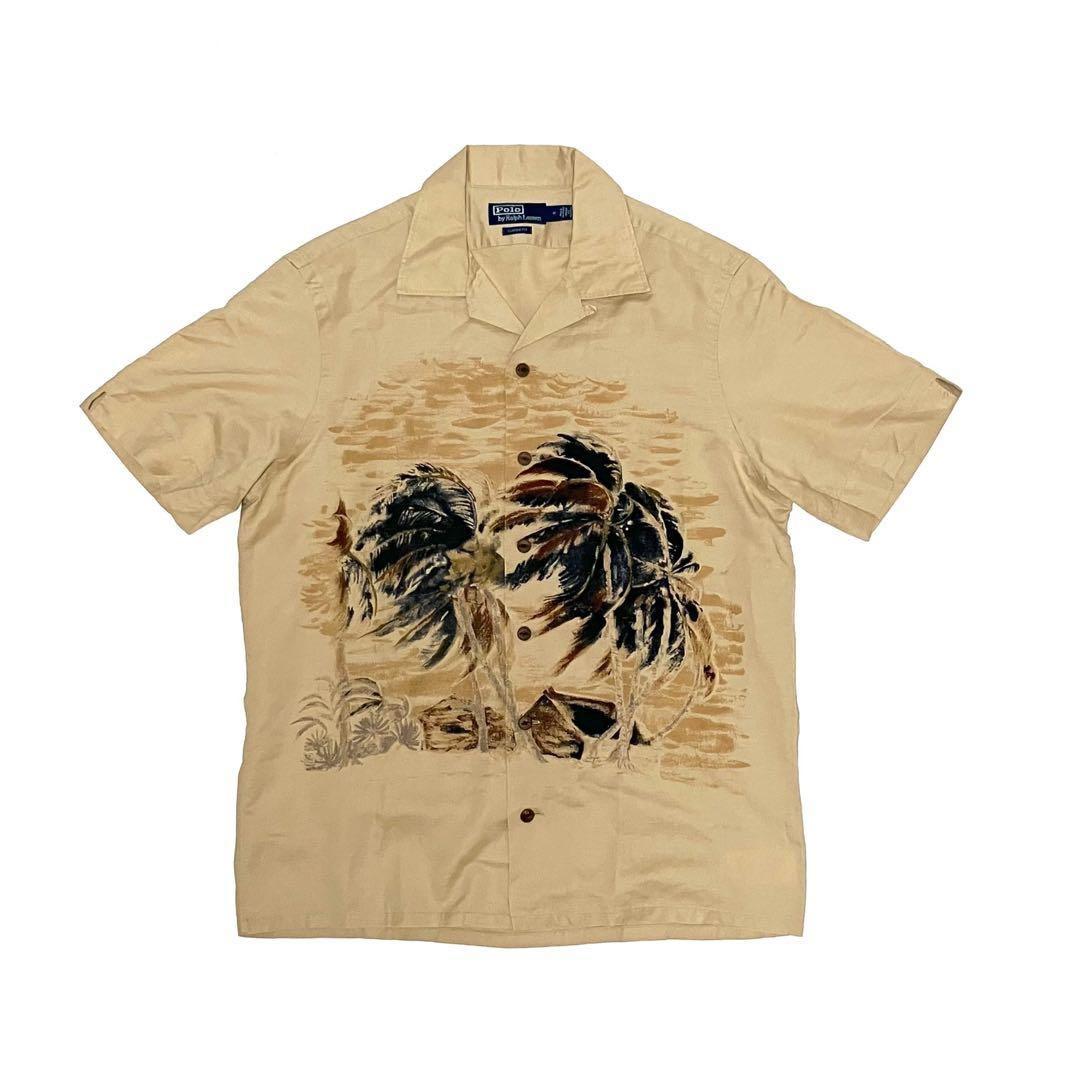 Polo by Ralph Lauren アロハシャツ ヤシの木 プリント 半袖