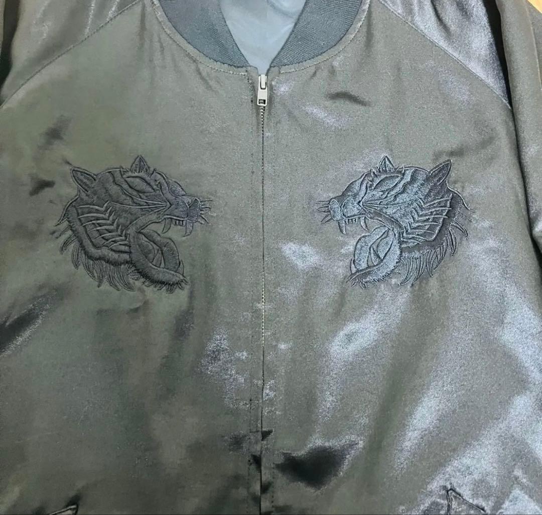 OPENING ACT オープニングアクト　ビンテージデザイン虎刺繍　スカジャン