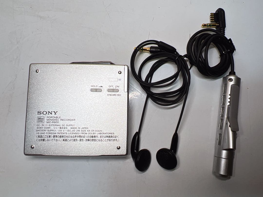 SONY MDウォークマン MZ-R900 シルバー