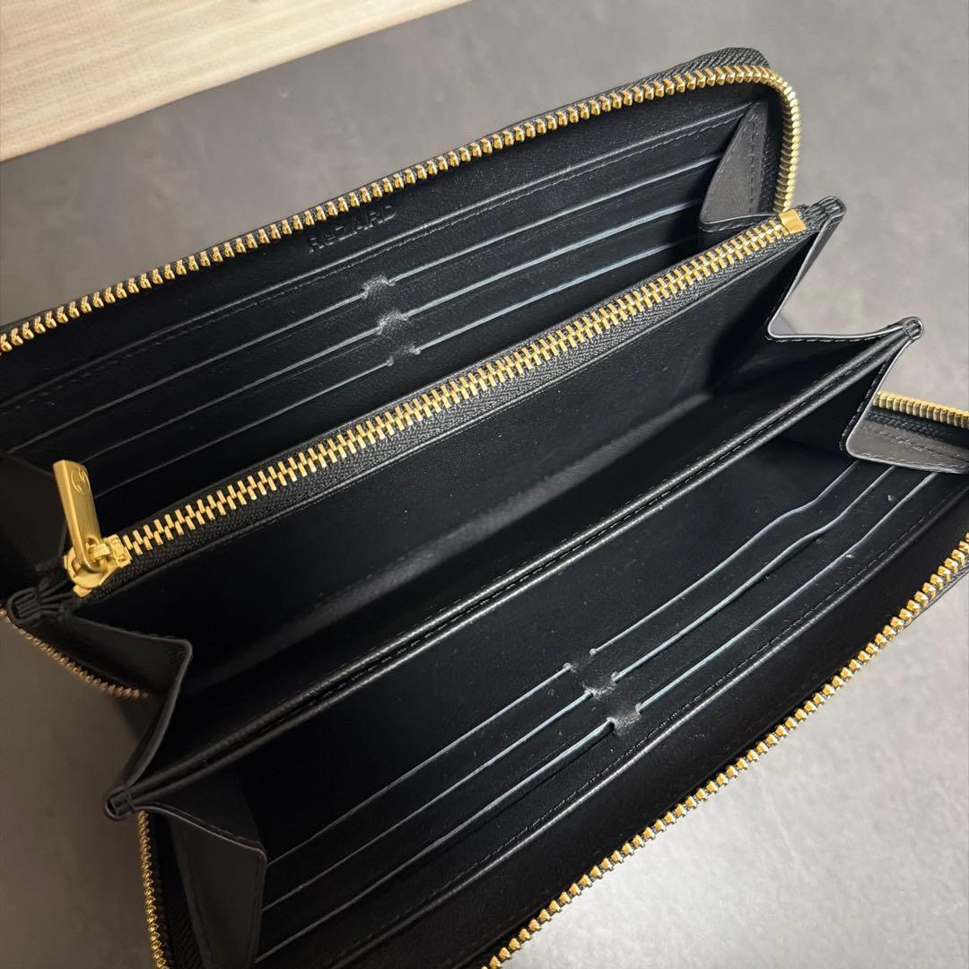 【美品】ReZARD ブラック 長財布