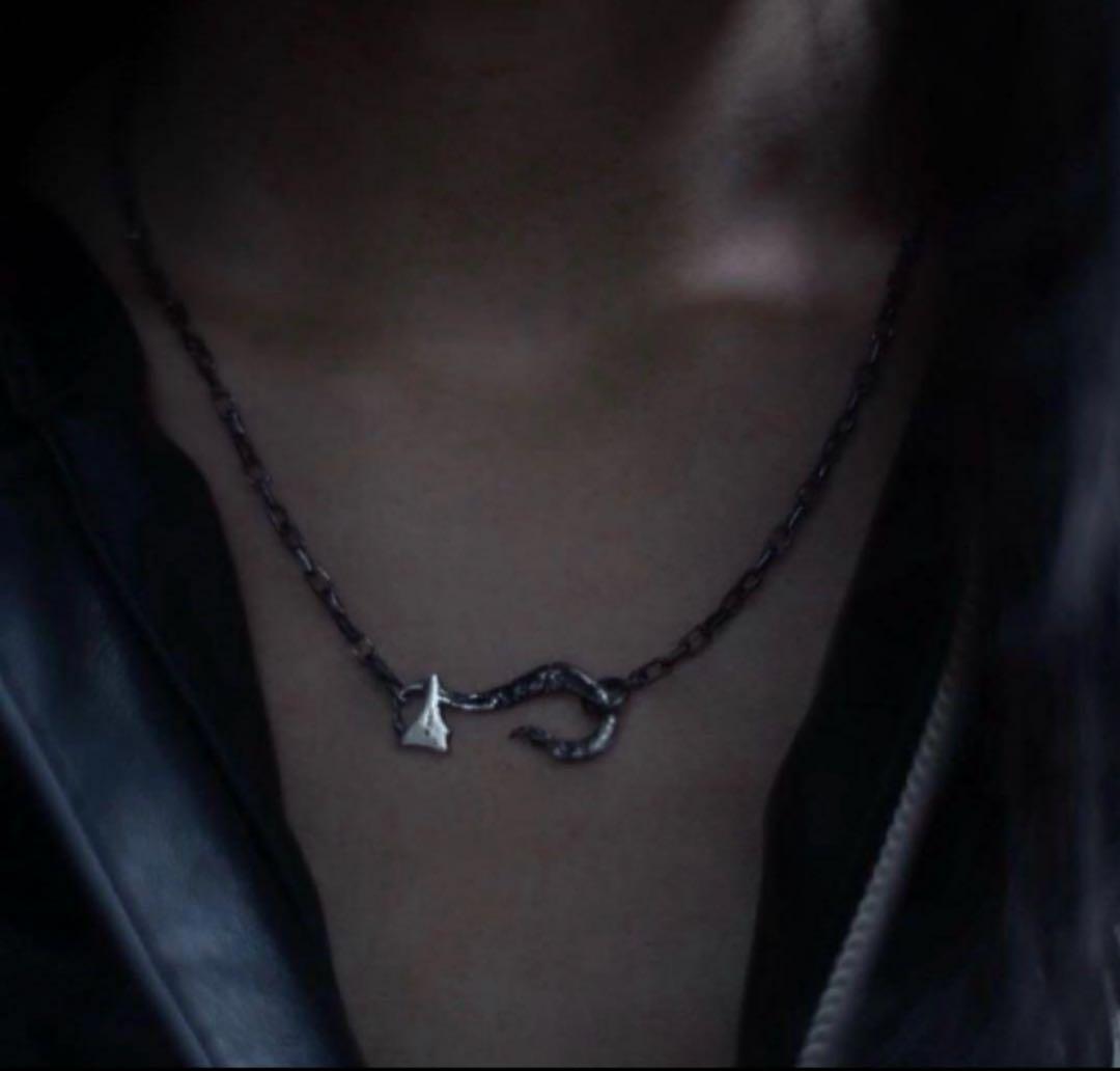 再販無し【VAINON】Destroyed Carabiner Necklace