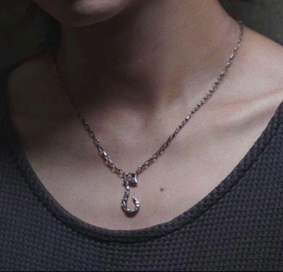 再販無し【VAINON】Destroyed Carabiner Necklace