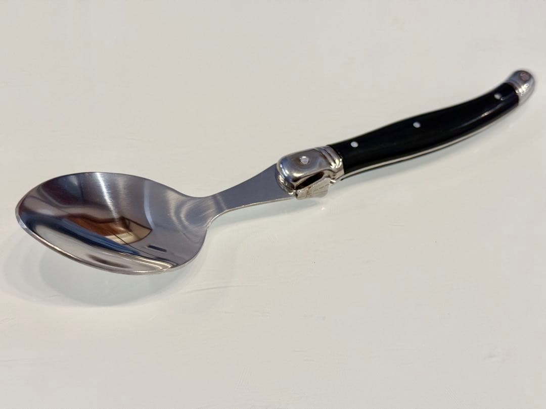 Laguiole elite カトラリーセット 24本入り　ブラック　刻印入り