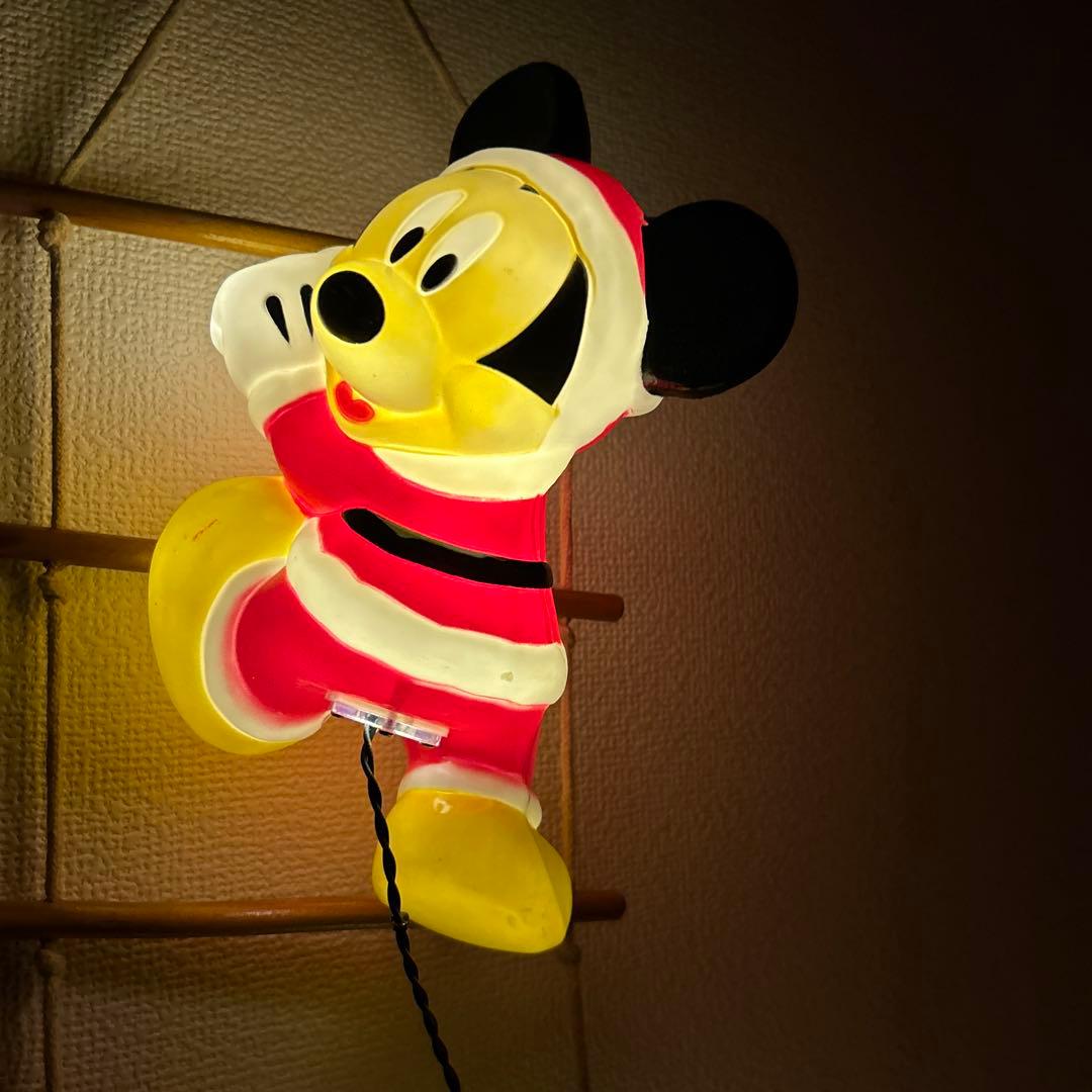 ディズニー ミッキー クリスマス イルミネーション LED レトロ