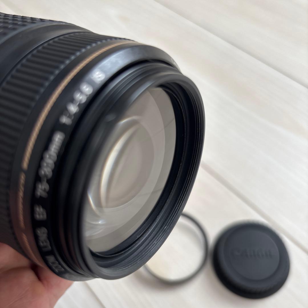 【ココ】Canon EF75-300mm f/ 4-5.6 is キヤノン