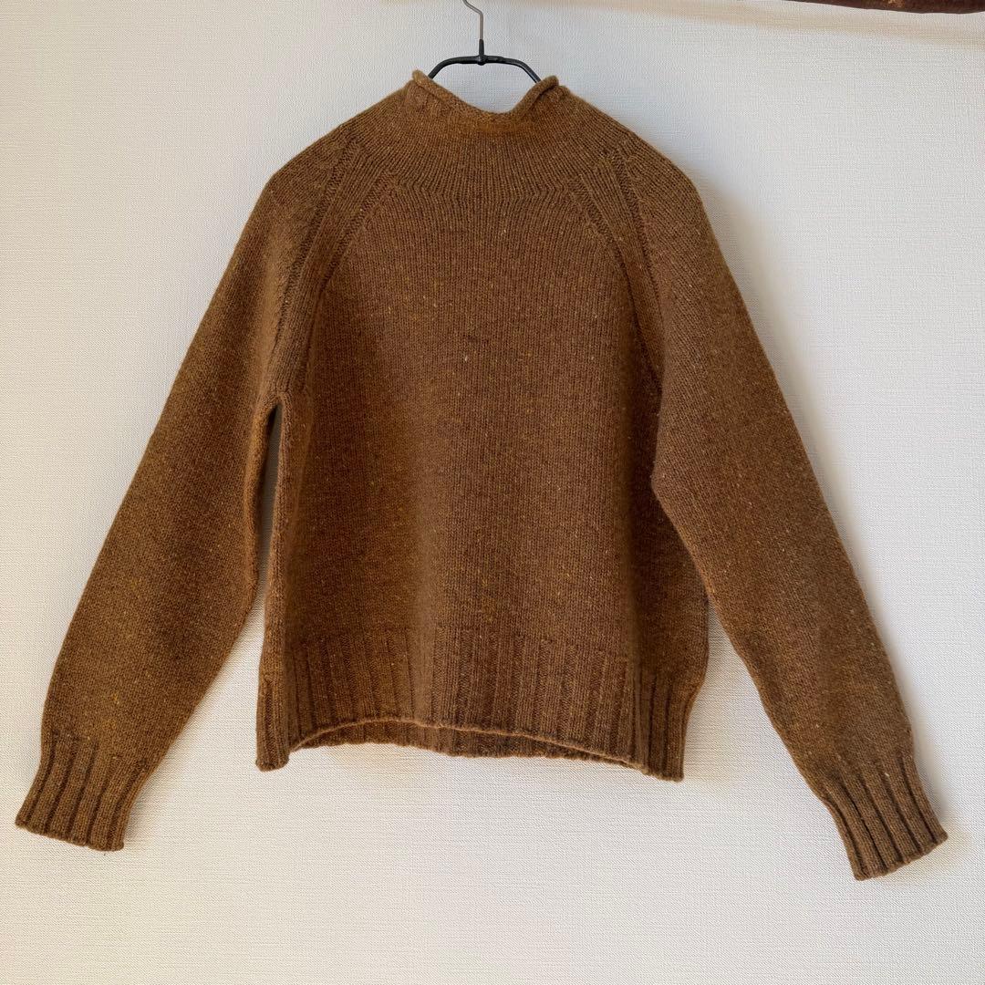 MARGARET HOWELL ブラウン ニット セーター II